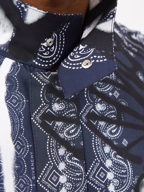 Givenchy X Chito Bandana-print Cotton Shirt | Smart Closet