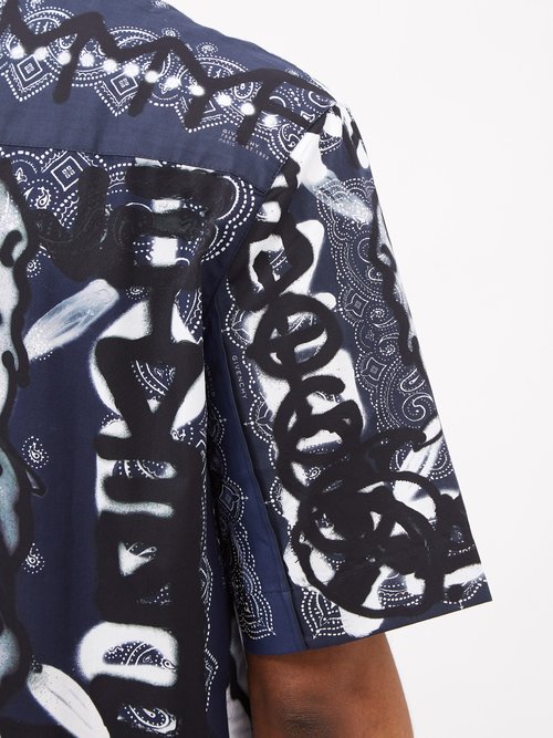 Givenchy X Chito Bandana-print Cotton Shirt | Smart Closet