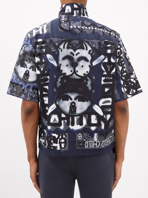 Givenchy X Chito Bandana-print Cotton Shirt | Smart Closet