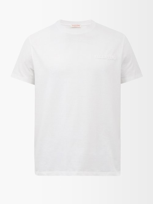 Logo-embossed Cotton-jersey T-shirt