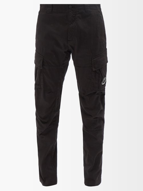 C.P. Company Stretch-cotton Sateen Cargo Trousers