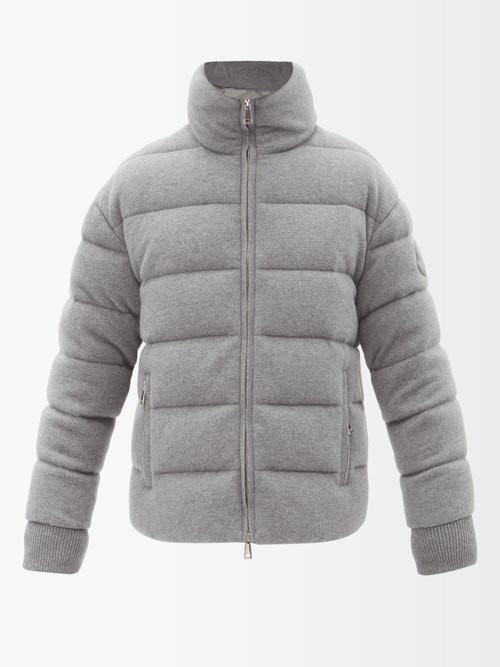 Moncler Cayeux Quilted Wool-blend Jacket