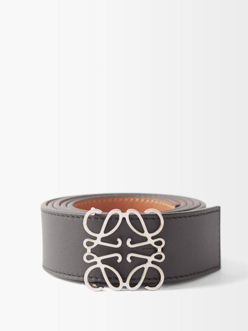Anagram Leather Belt