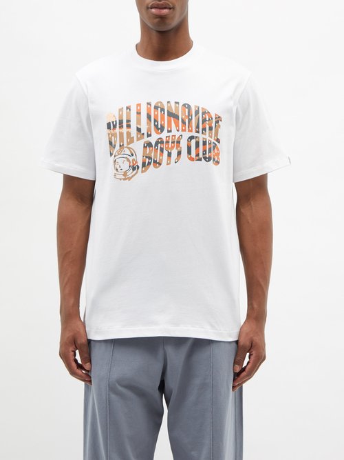 Billionaire Boys Club - Animal Arch Logo-print Cotton-jersey T-shirt - Mens - White