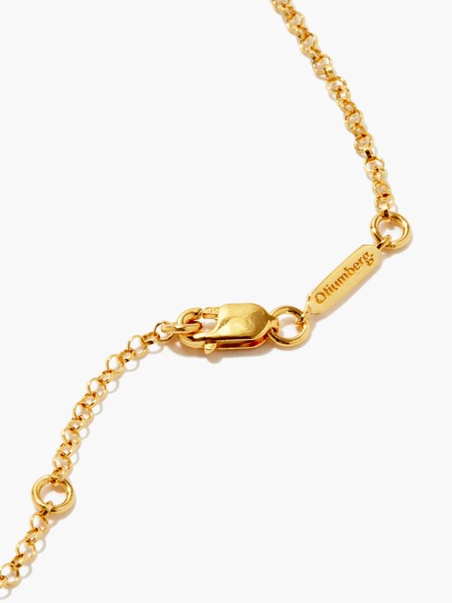 Otiumberg Knot Long 14kt Gold-vermeil Necklace