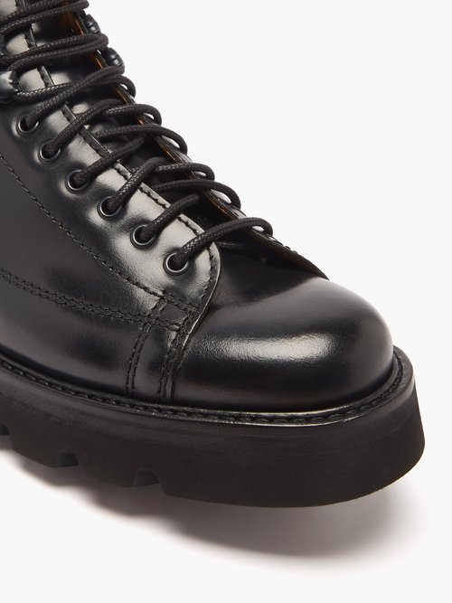 Grenson Andy Leather Lace-up Boots | Smart Closet