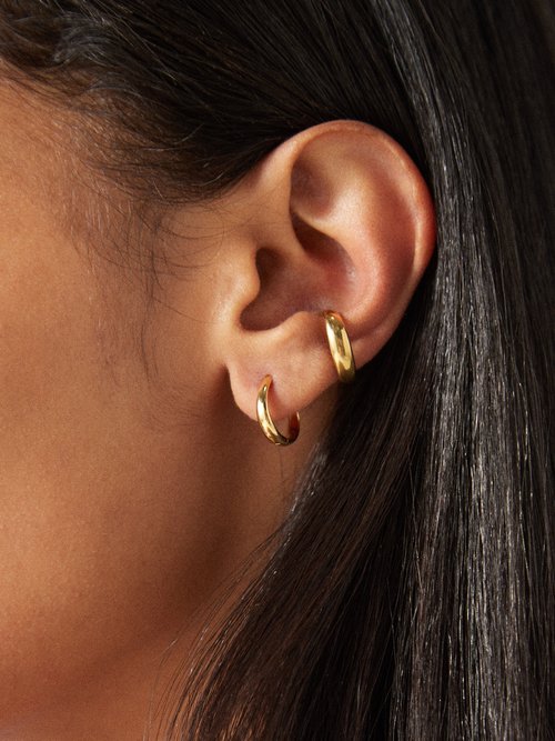 Sophie Buhai Intrinsic Medium 18kt Gold-vermeil Hoop Earrings