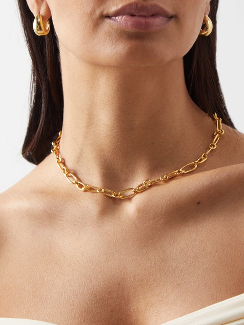 Sophie Buhai Grecian 18kt Gold-vermeil Chain Necklace | Smart Closet