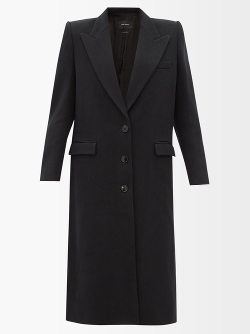 Isabel Marant Giboleen Cotton-blend Whipcord Coat