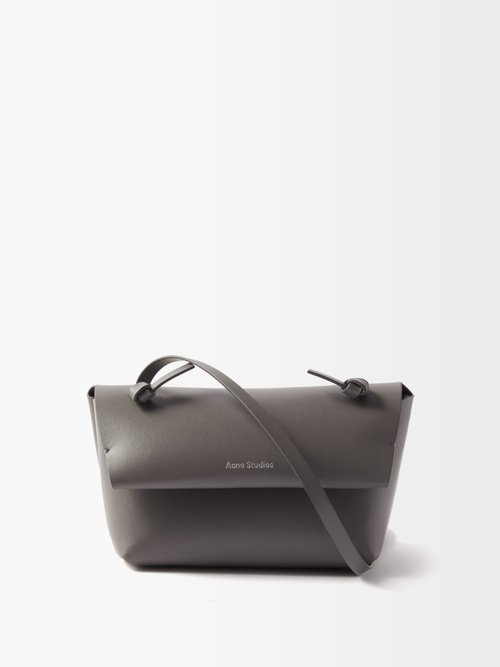 Acne Studios - Alexandria Knotted-strap Leather Cross-body Bag - Womens