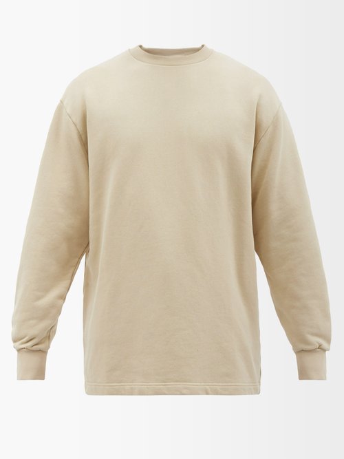 Fleece-logo Loopback Cotton-jersey Sweatshirt