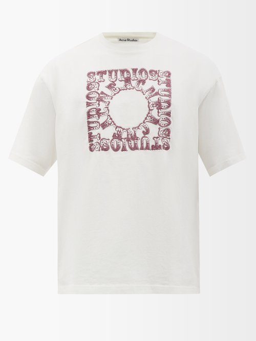 Edlund Circus-logo Embroidered Cotton T-shirt
