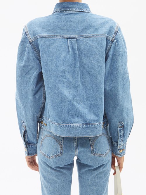 herlipto Milano Cropped Denim Jacket クリアランス卸し売り - www