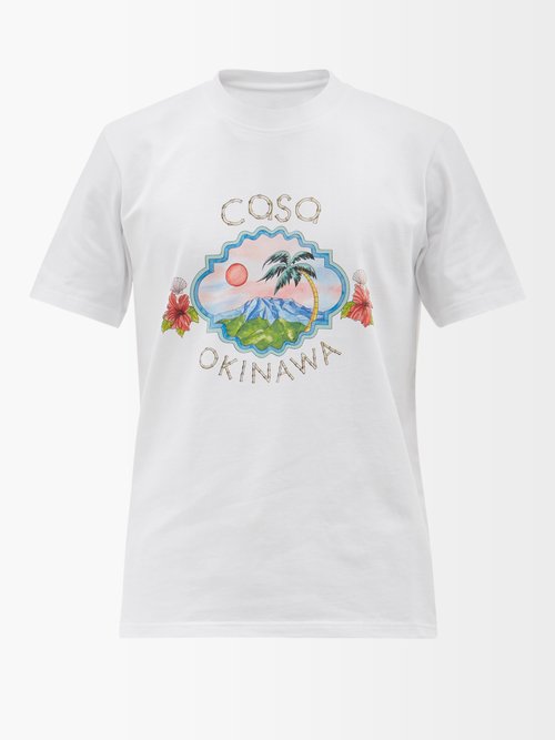 Logo-print Organic-cotton Jersey T-shirt