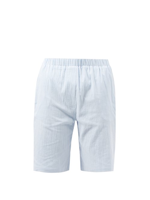 Albus Lumen Cotton-muslin Shorts