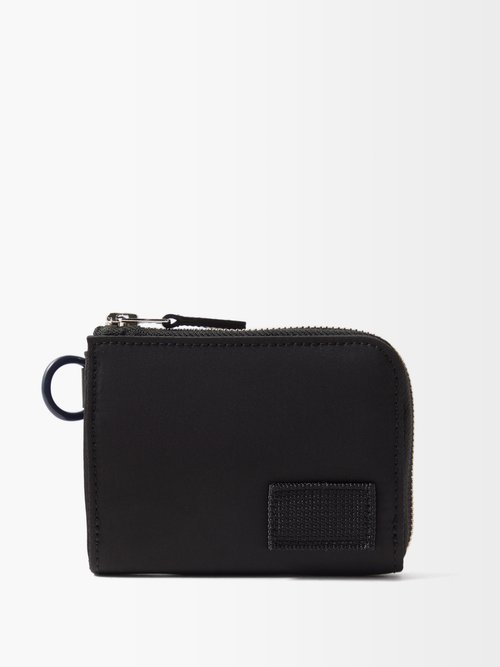 X Porter Braided-patch Canvas Wallet
