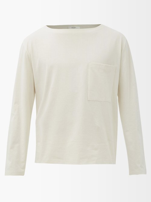 Enright Patch-pocket Cotton-jersey T-shirt