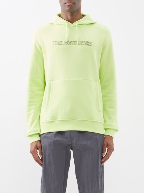 The North Face - Coordinates Cotton-jersey Hooded Sweatshirt - Mens - Green