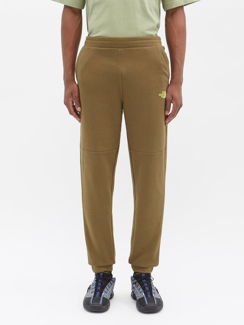 The North Face - Coordinates Logo-print Jersey Track Pants - Mens - Green