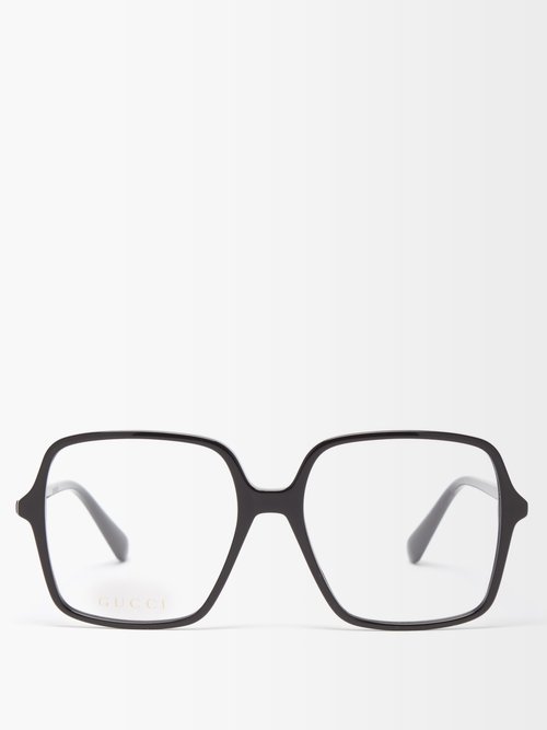 Oversized Square Acetate Glasses