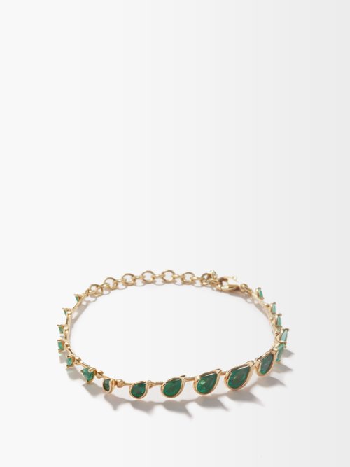 Fernando Jorge Flicker Emerald & 18kt Gold Bracelet