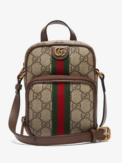 Gucci Ophidia Mini Gg Suprme Canvas Cross-body Bag
