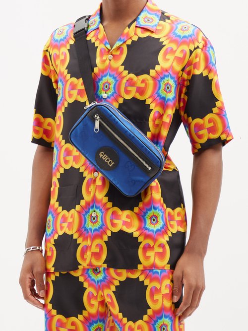 Gucci Psychedelic Silk Shirt for Men