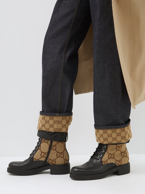 Gucci | Women 35mm Double G Rubber Boots Black 36