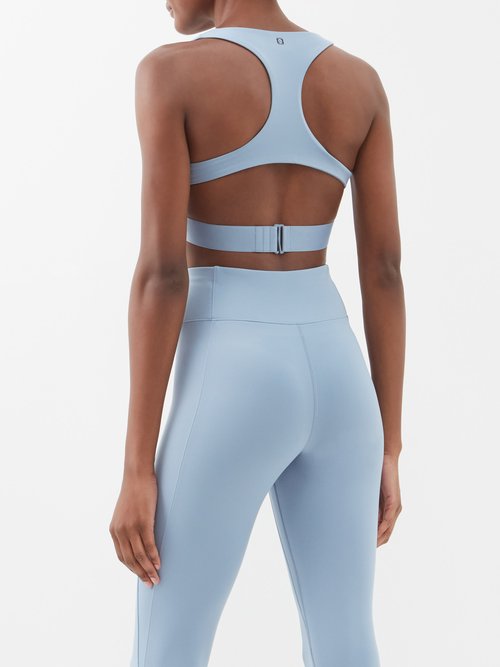 Le Ore Sweetheart Tempo Sports Bra in Blue