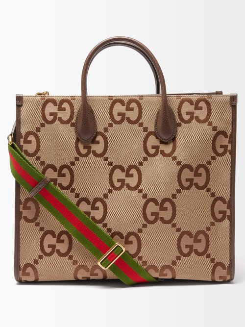 Gucci Jumbo Gg-canvas Tote Bag