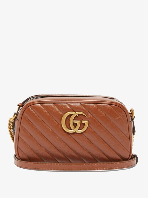 GG Marmont Small Quilted Leather Cross-body Bag