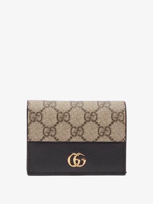 GG Marmont Leather Bi-fold Wallet