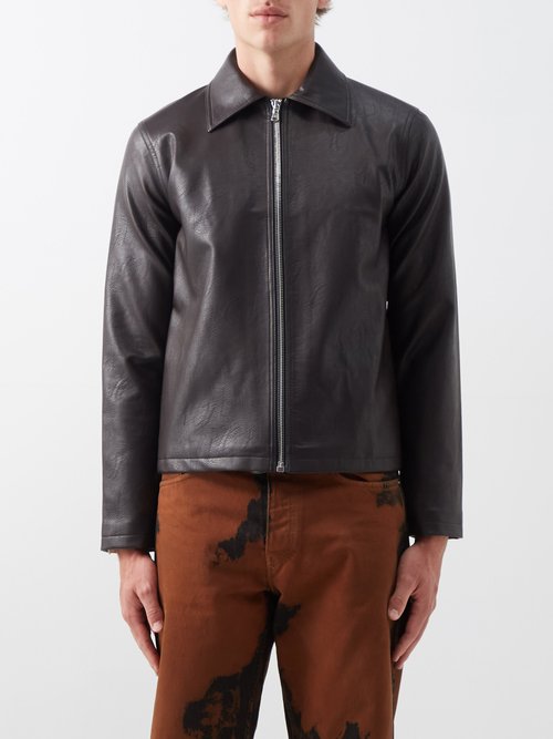 Séfr Truth Faux-leather Jacket | Smart Closet