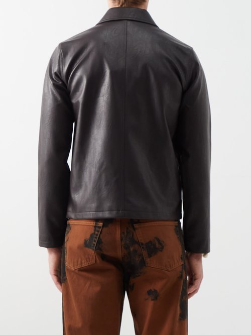 Séfr Truth Faux-leather Jacket | Smart Closet