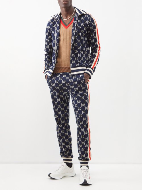 Louis Vuitton Monogram Jacquard Jogging Trousers