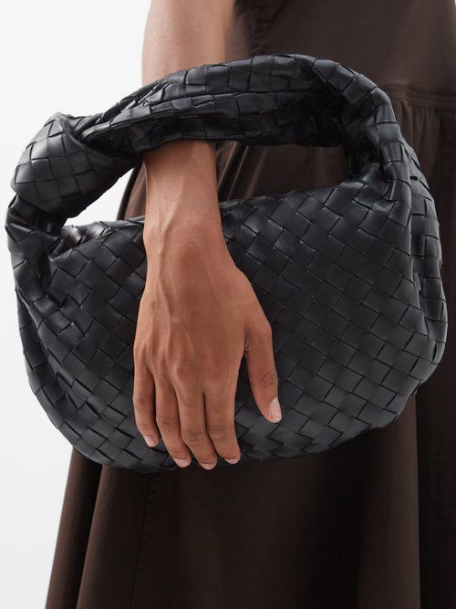 Bottega Veneta Jodie Teen Intrecciato-leather Shoulder Bag