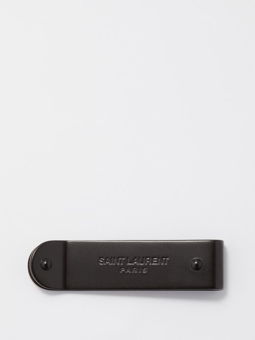 SAINT LAURENT Designer-engraved money clip