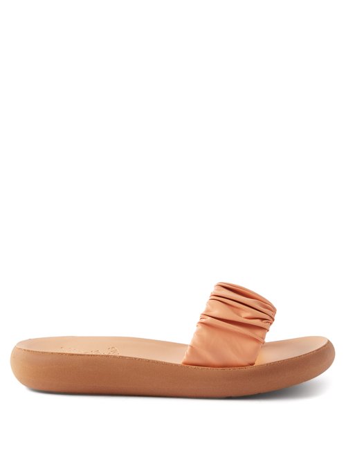 Scrunchie Taygete Leather Sandals