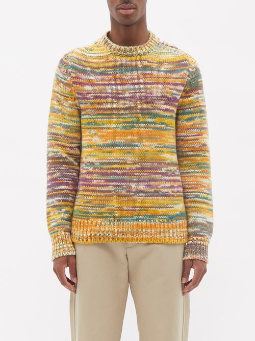 Gabriela Hearst - Francesco Space-dyed Cashmere Sweater - Mens - Multi