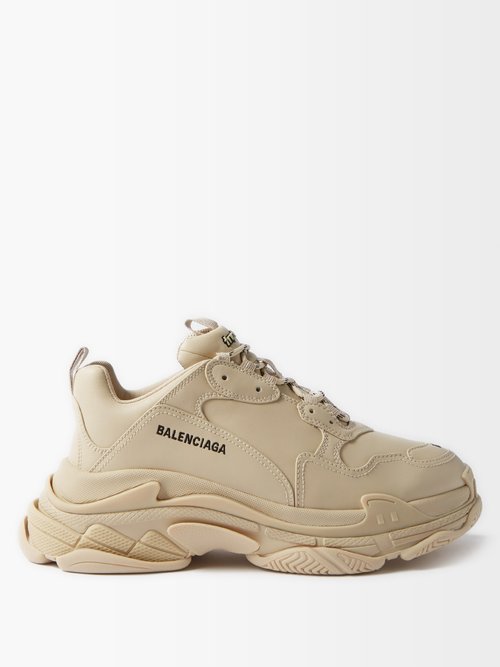 Triple S Leather Trainers