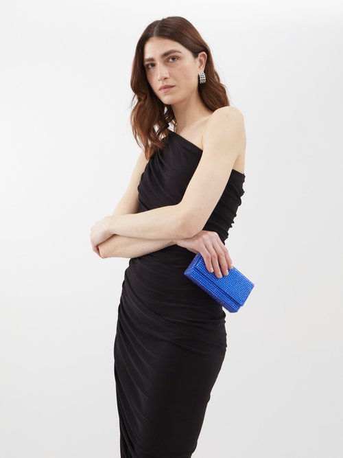 Norma Kamali - Diana One-shoulder Jersey Dress Black