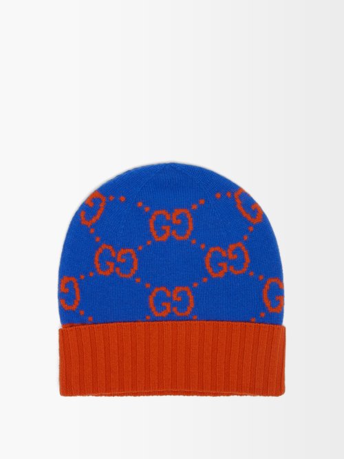 GG-monogram Wool Beanie Hat