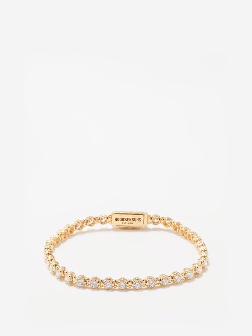 Hoorsenbuhs Infinite Diamond & 18kt Gold Bracelet In Yellow Gold