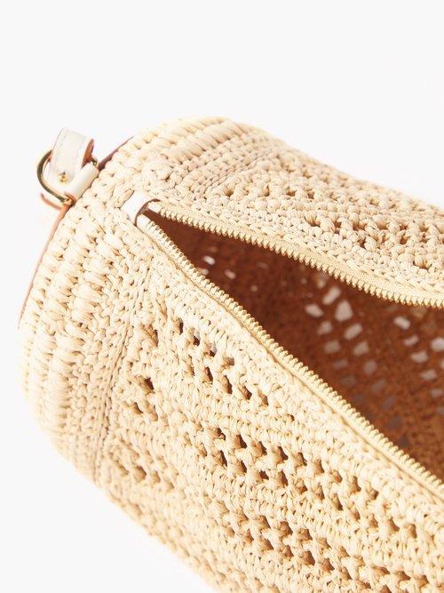 Loewe Paula's Ibiza Bracelet Raffia Shoulder Bag