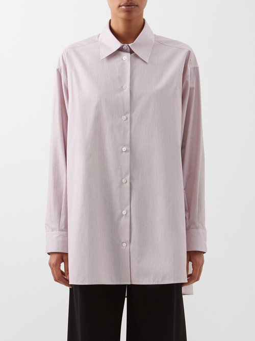 Luka Pinstriped Cotton Shirt