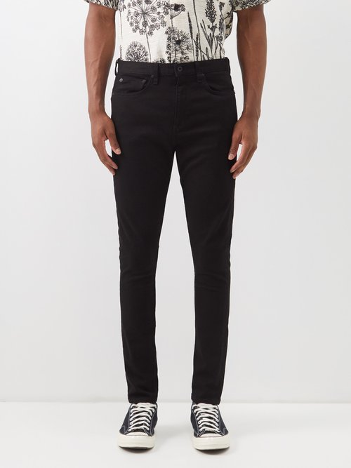 rag & bone - slim-leg jeans mens black