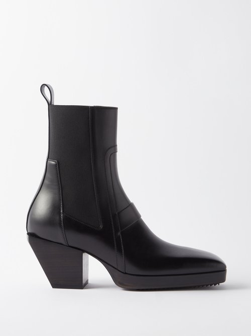 Stivali Block-heel Leather Boots
