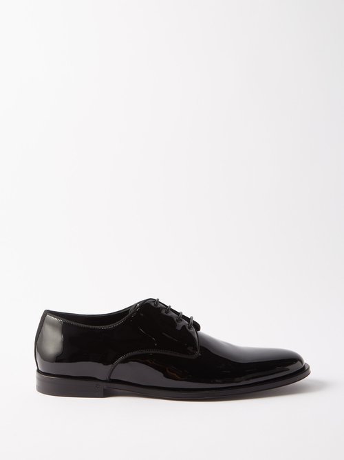 Dolce & Gabbana Patent-leather Oxford Shoes