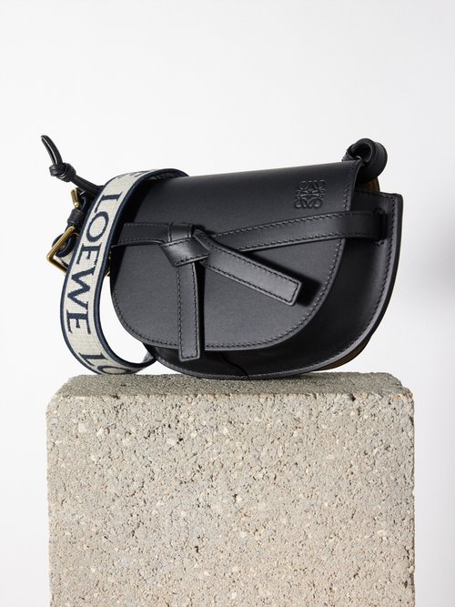 Loewe – Gate Mini Leather Cross-body Bag – Womens – Black