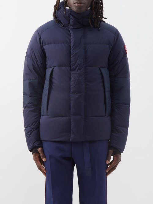 Armstrong Hooded Quilted Down Jacket